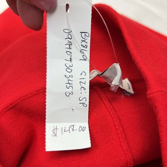 J. Crew BX869 Delaney Kickout Sweater Pants in Red NWT size Small Petite - Picture 10 of 13